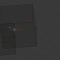 Blenderで2直線の交点を得る方法